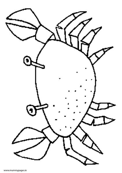 colouring crab