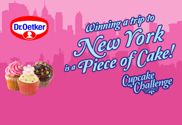 WIN a trip to New York with Dr. Oetker