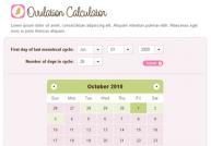 Ovulation calculator
