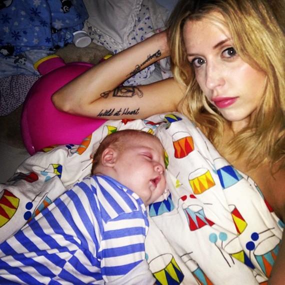 Peaches Geldof's last Instagram posts were two videos of her getting son  ready for bed