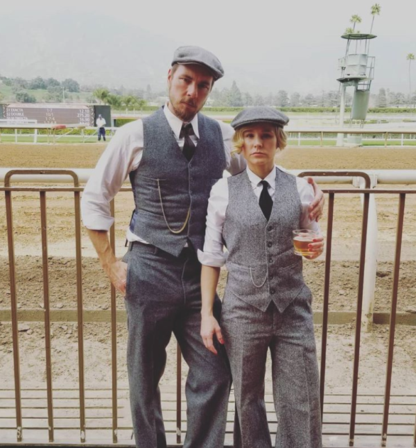 So Kristen Bell s Peaky Blinders costume is incredible