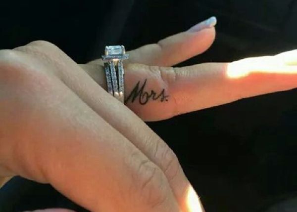 Tattoo engagement on sale